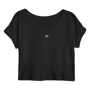 Crop top Peace on heart