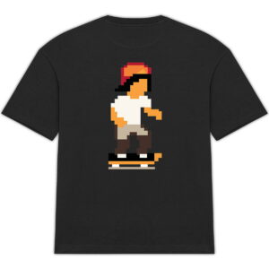 T-shirt Pixel - noir